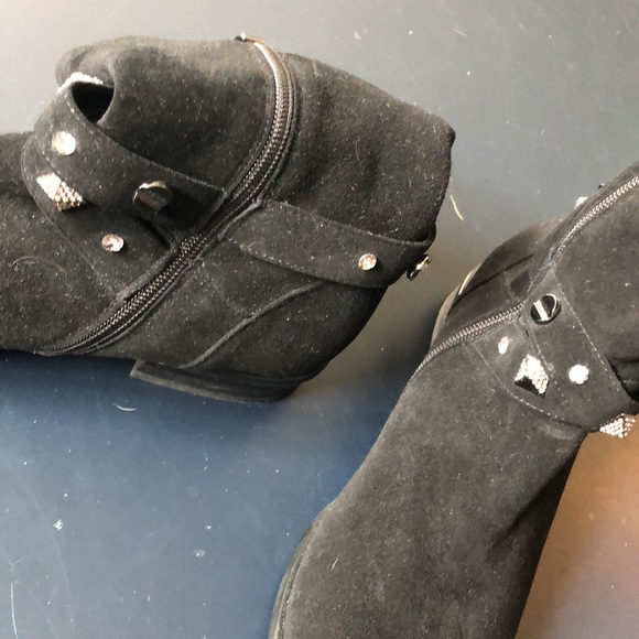 Passaggi Black suede boots - Picture 9 of 9